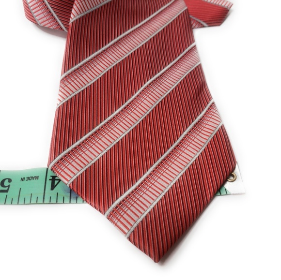 Fariani Mens Tie Striped - Picture 8 of 8